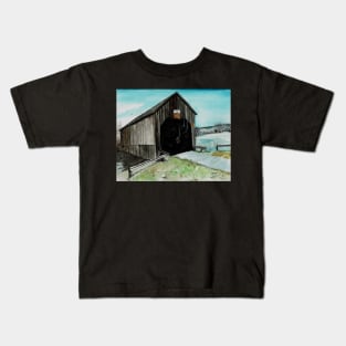 Darlings Island Covered Bridge Kids T-Shirt